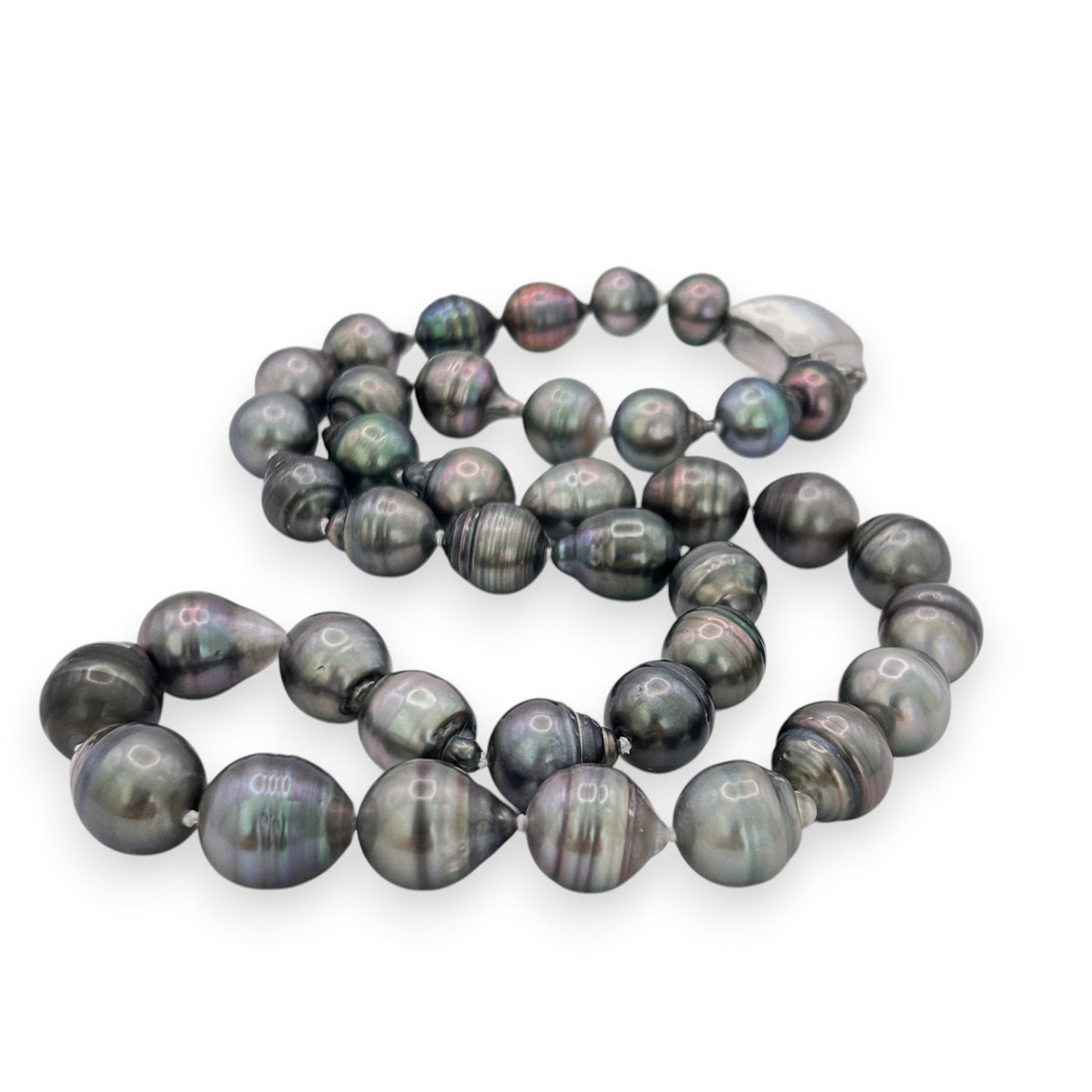 BRAND NEW | South Sea Tahitian Pearl Necklace - Dark Mirage