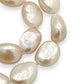 NZGD | Freshwater Baroque Pearl Necklace - Ivory Shade 43cm