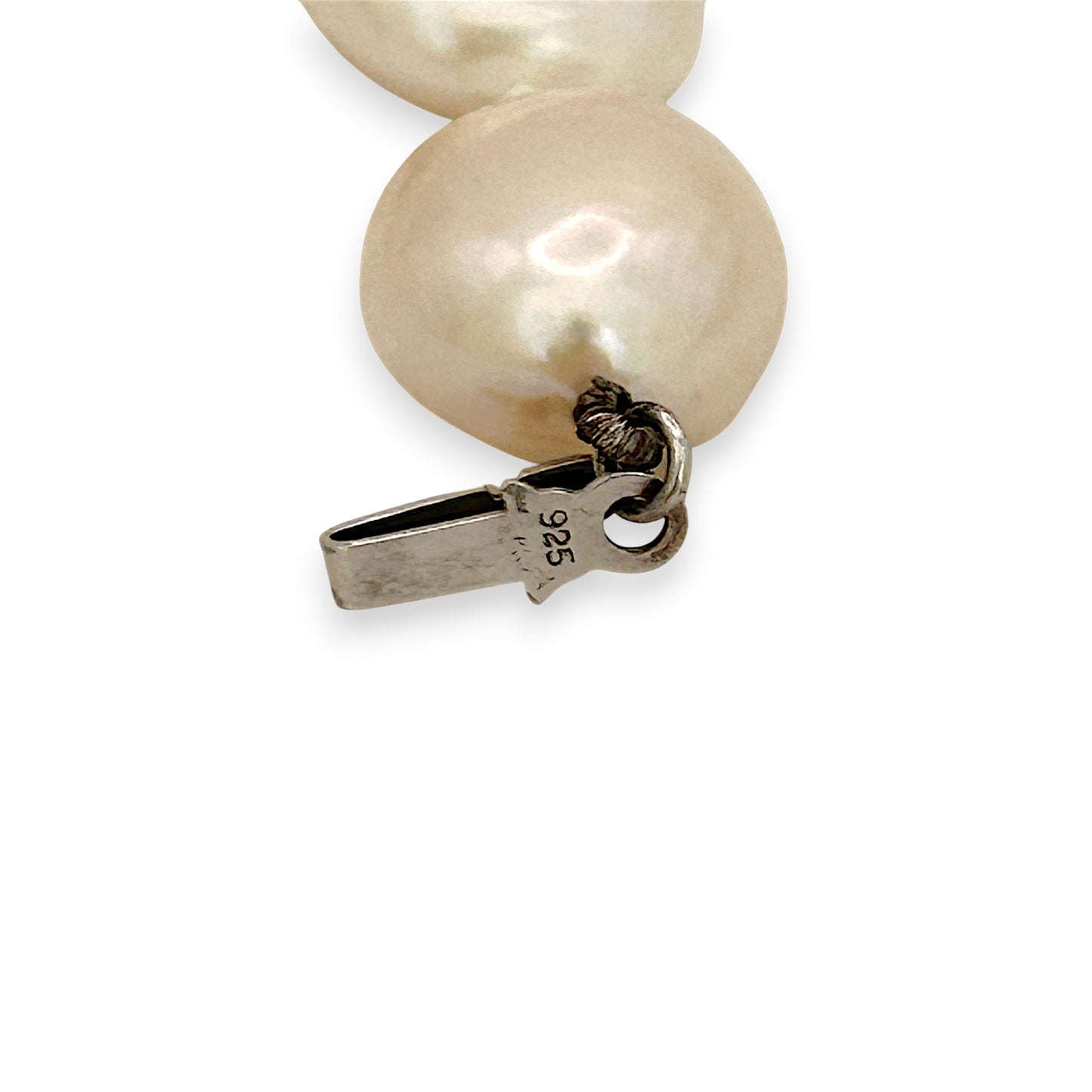 NZGD | Freshwater Baroque Pearl Necklace - Ivory Shade 43cm