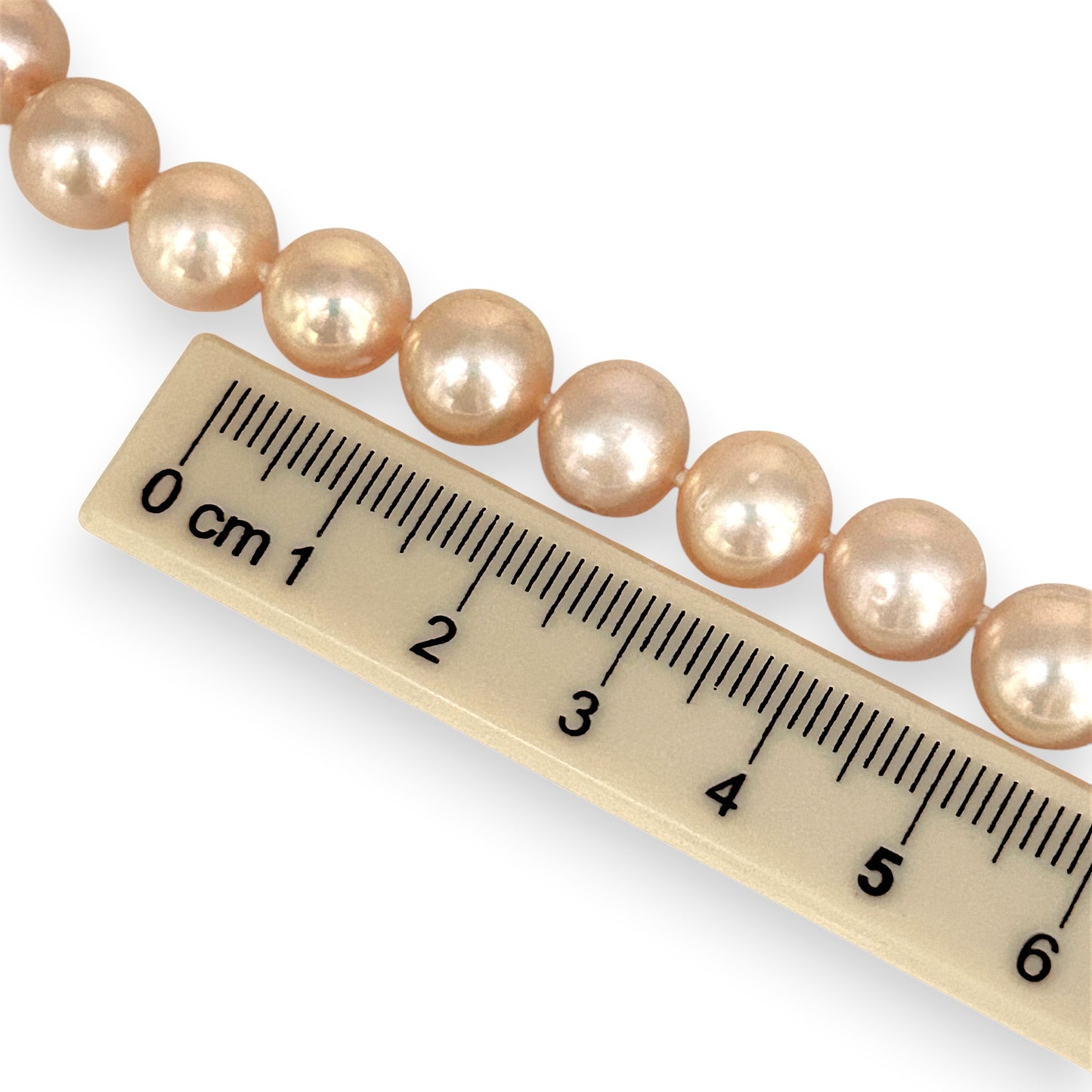 BRAND NEW | Freshwater pearl Necklace - Light Peach shade