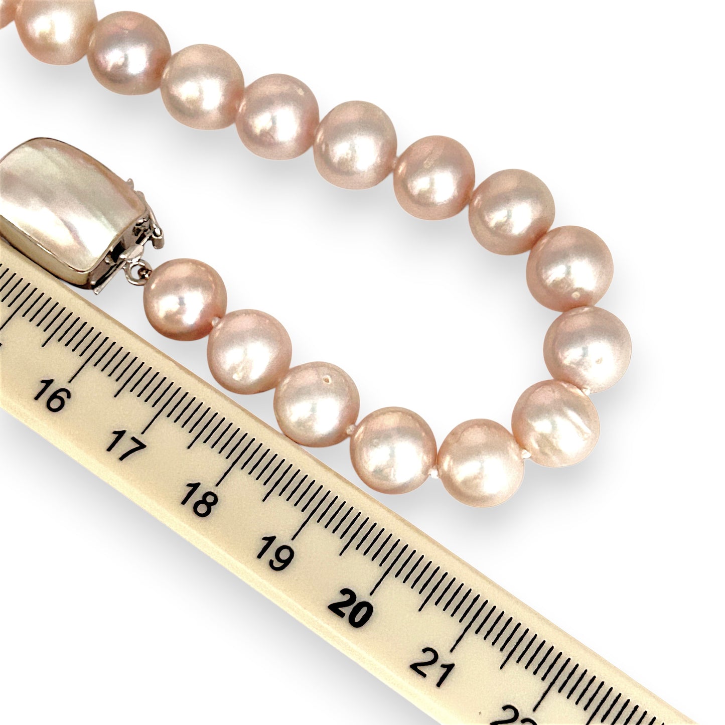 BRAND NEW | Fresh Water Pearl Necklace - Rosé Mist