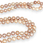 BRAND NEW | Multicolour Freshwater Pearl Necklace - Petal‑Glow Pearl Rope