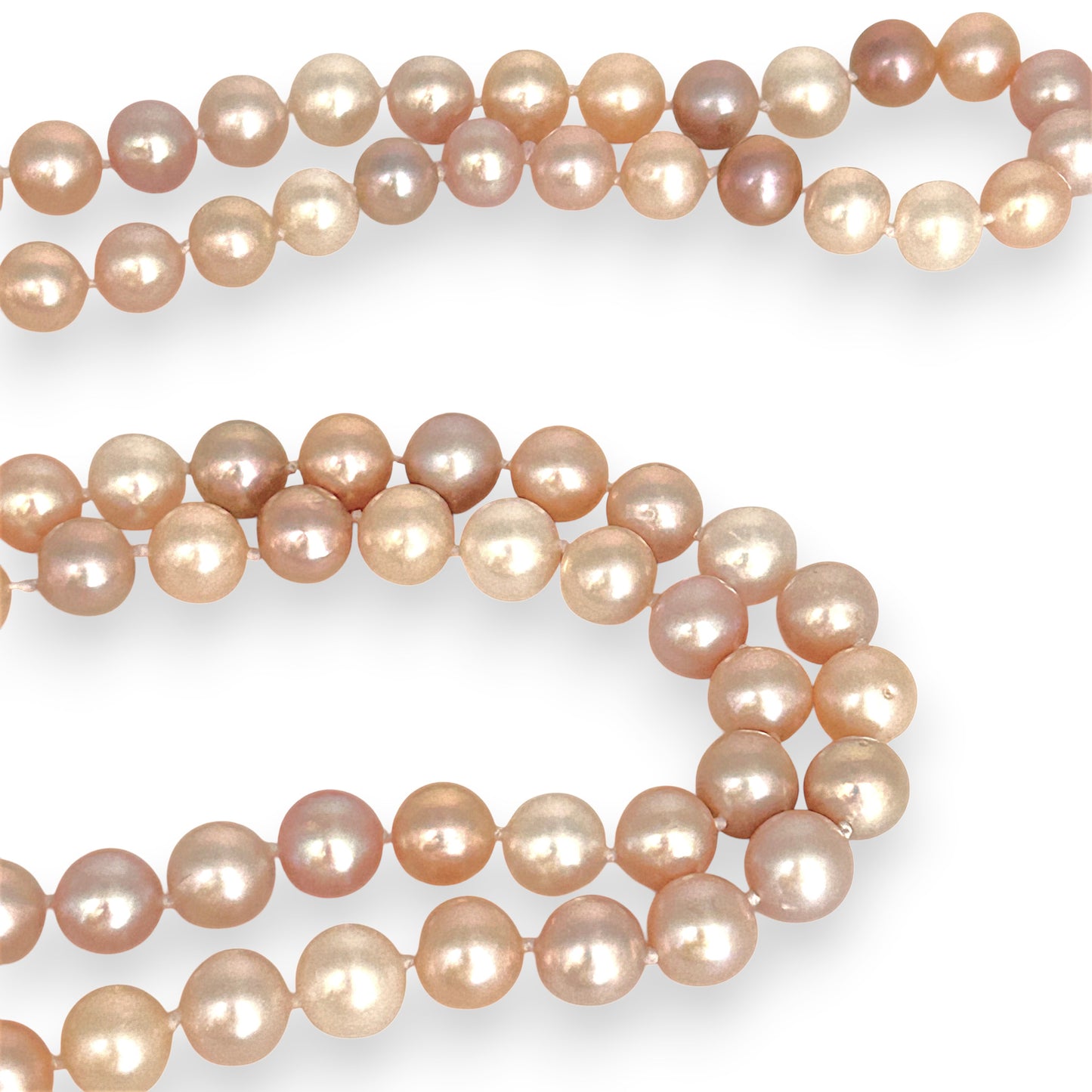 BRAND NEW | Multicolour Freshwater Pearl Necklace - Petal‑Glow Pearl Rope