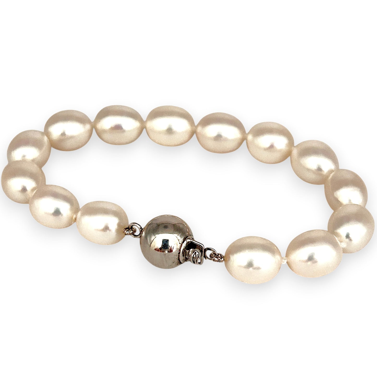 BRAND NEW | Freshwater Oval Pearl Bracelet - Pure Oval Radiance