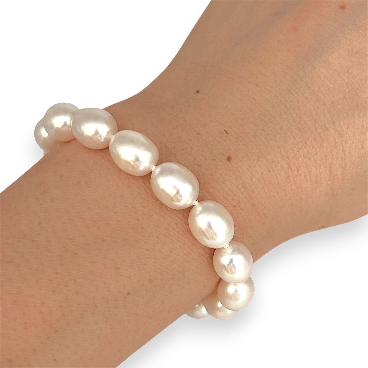 BRAND NEW | Freshwater Oval Pearl Bracelet - Pure Oval Radiance
