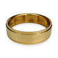 BRAND NEW | 9ct Gold Auric Minimalist Band Ring Size T