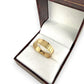 BRAND NEW | 9ct Gold Auric Minimalist Band Ring Size T