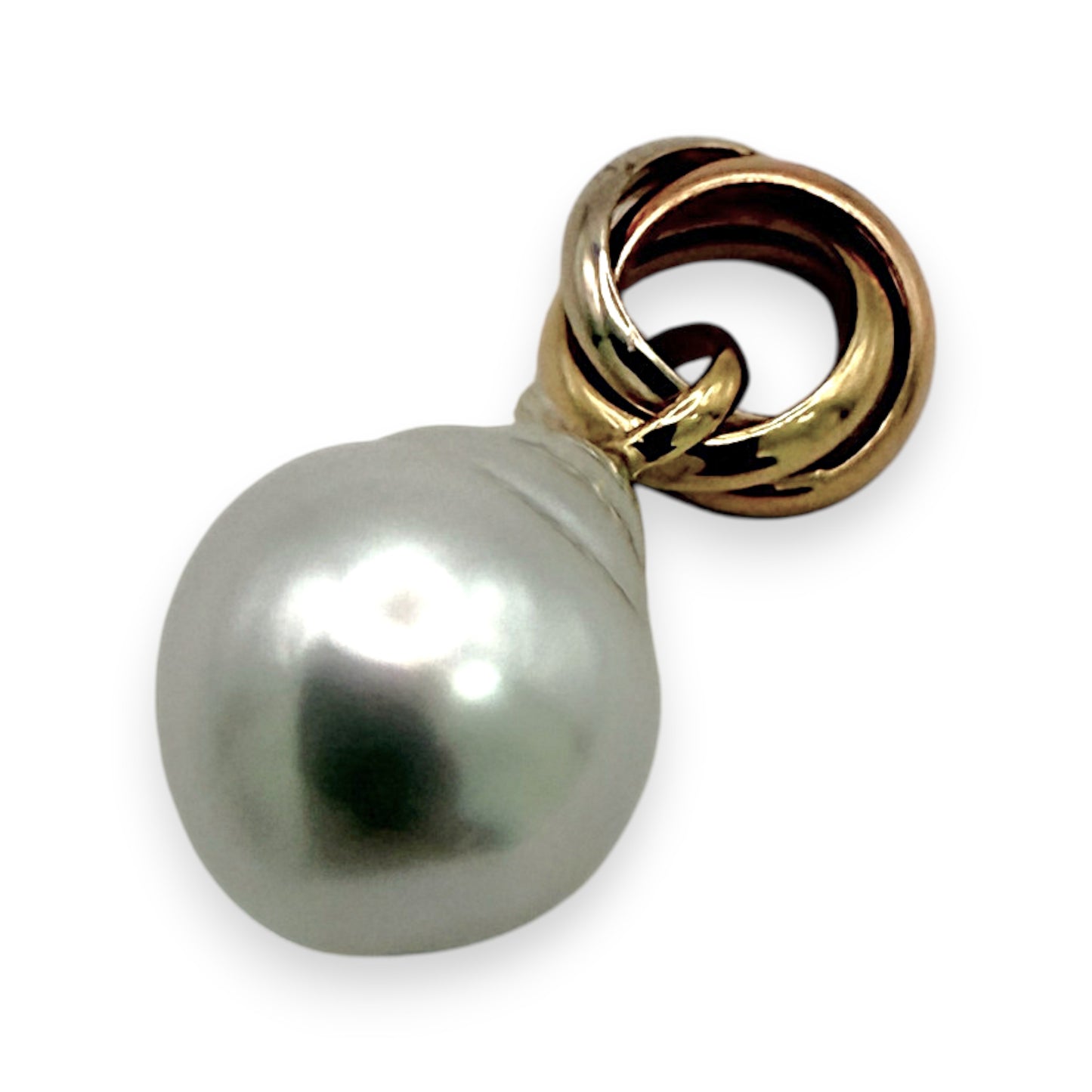 BRAND NEW | 18ct Gold Ocean Serenity Pearl Pendant