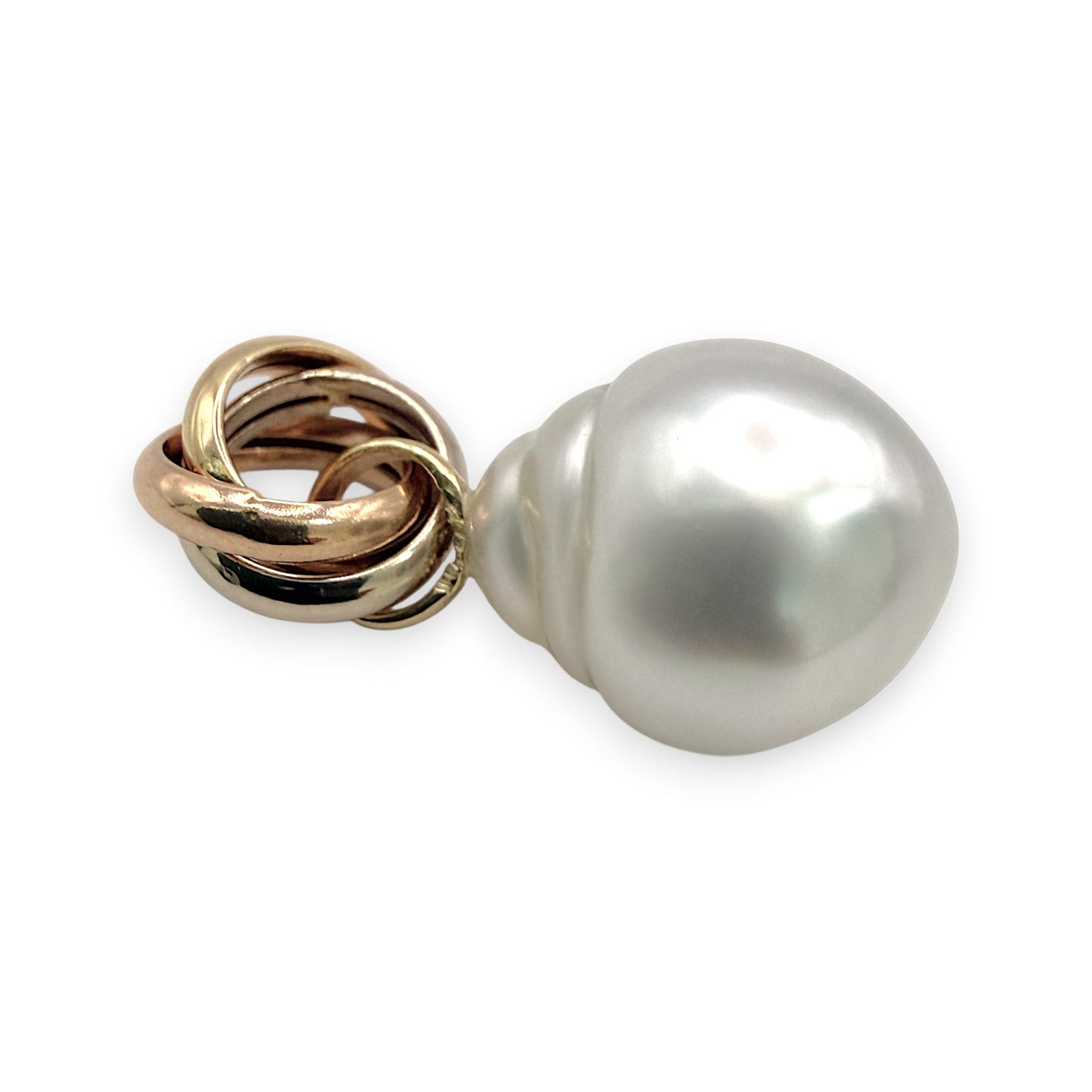 BRAND NEW | 18ct Gold Ocean Serenity Pearl Pendant