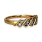 GOLD DEAL | 9ct Gold Eternity Diamond Ring Size O - PROUDS
