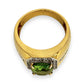 GOLD DEAL |18kt Gold Empire Green Radiance Ring Valuation $6,550