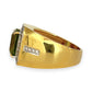 GOLD DEAL |18kt Gold Empire Green Radiance Ring Valuation $6,550