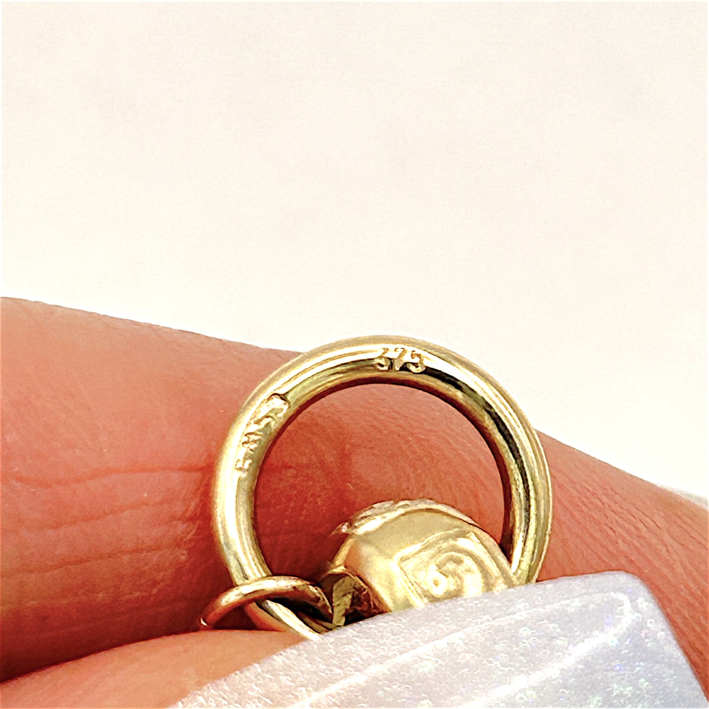 NZGD | 9ct Gold Bracelet with Heart Padlock Valuation $11,500 - Eternal Bloom
