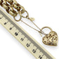 NZGD | 9ct Gold Bracelet with Heart Padlock Valuation $11,500 - Eternal Bloom