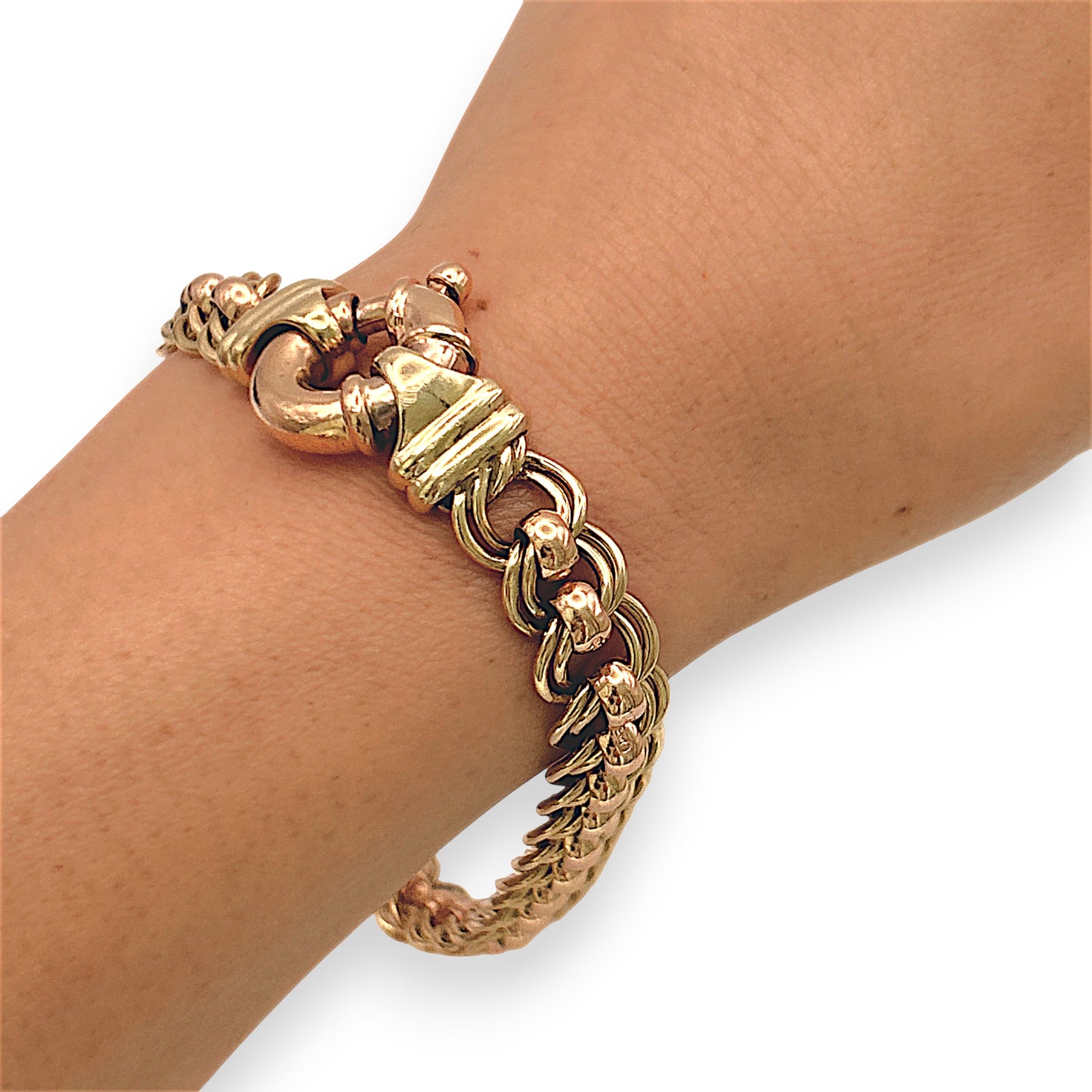 NZGD | 9ct Y/R Gold PROUDS Bracelet -Roselight Fusion, Valuation $10,400
