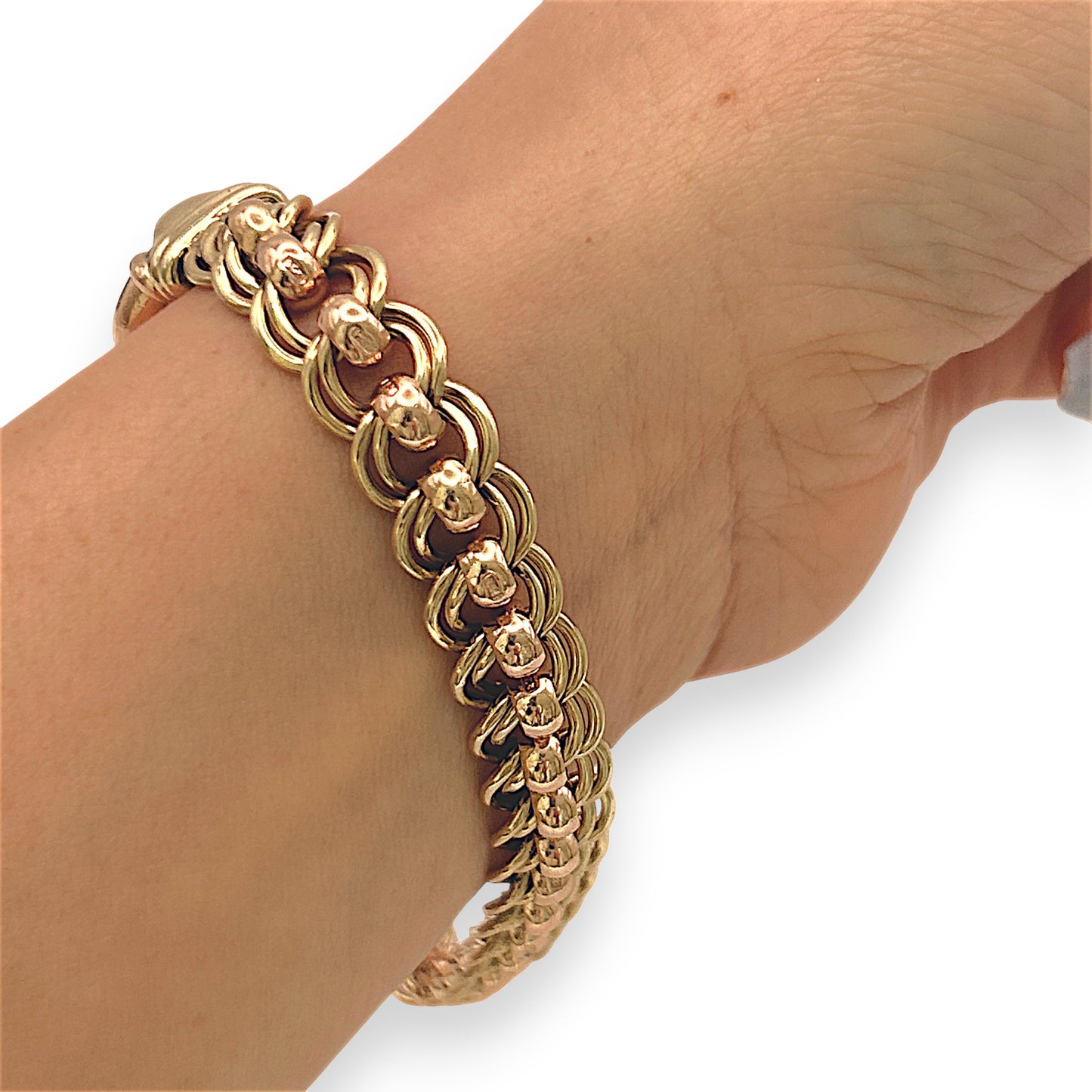 NZGD | 9ct Y/R Gold PROUDS Bracelet -Roselight Fusion, Valuation $10,400