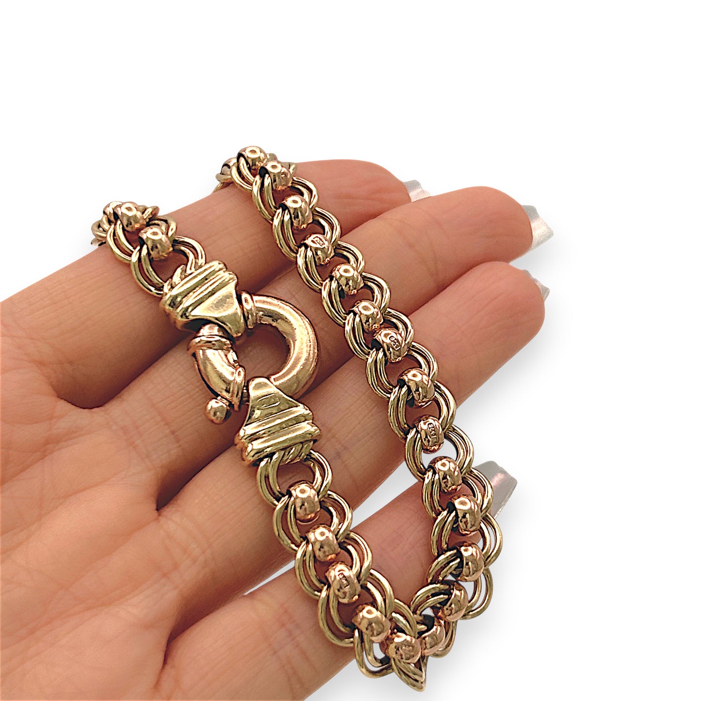 NZGD | 9ct Y/R Gold PROUDS Bracelet -Roselight Fusion, Valuation $10,400