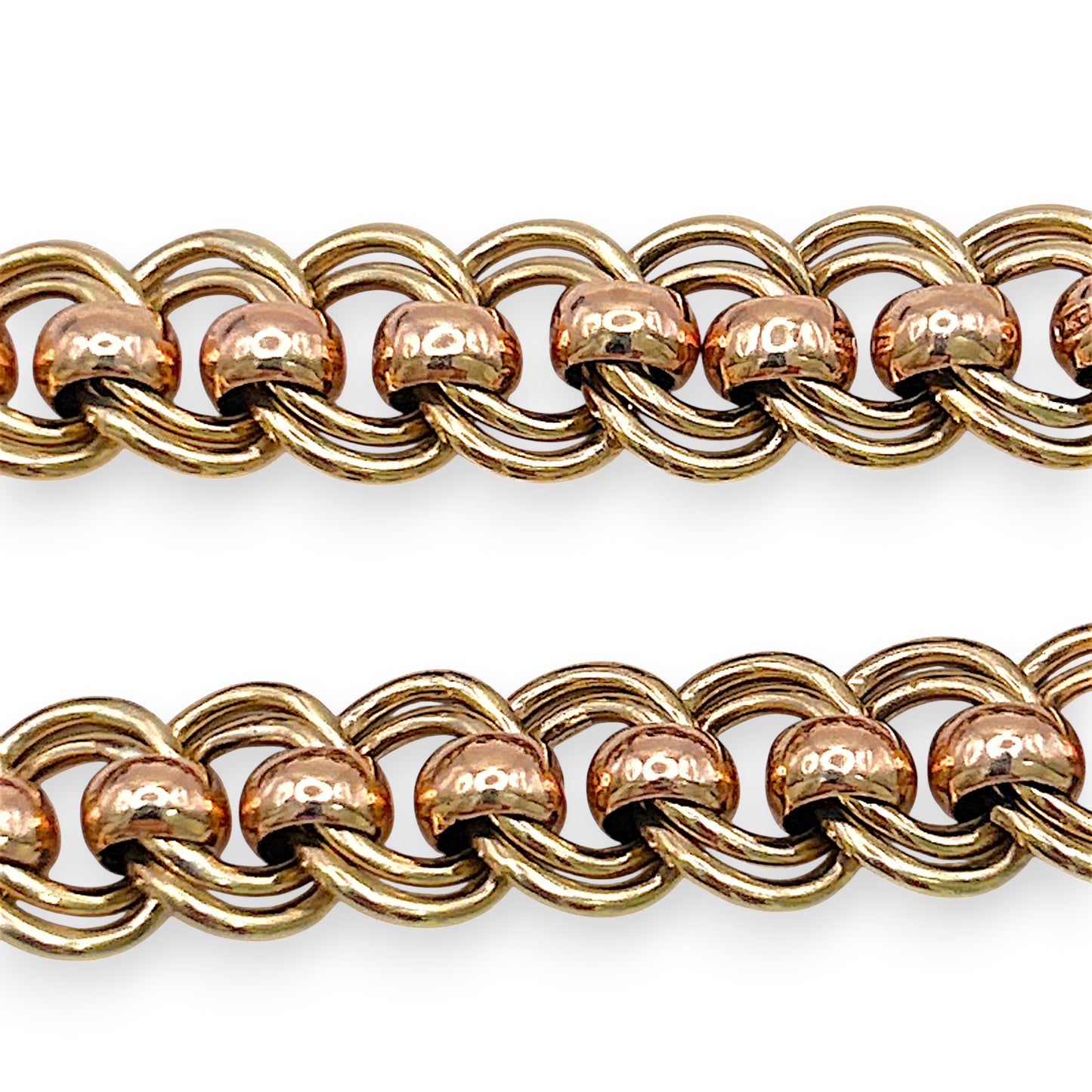 NZGD | 9ct Y/R Gold PROUDS Bracelet -Roselight Fusion, Valuation $10,400