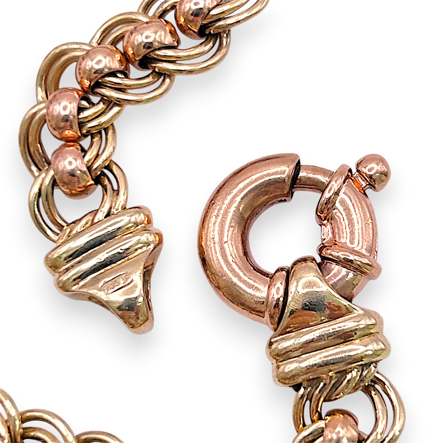 NZGD | 9ct Y/R Gold PROUDS Bracelet -Roselight Fusion, Valuation $10,400