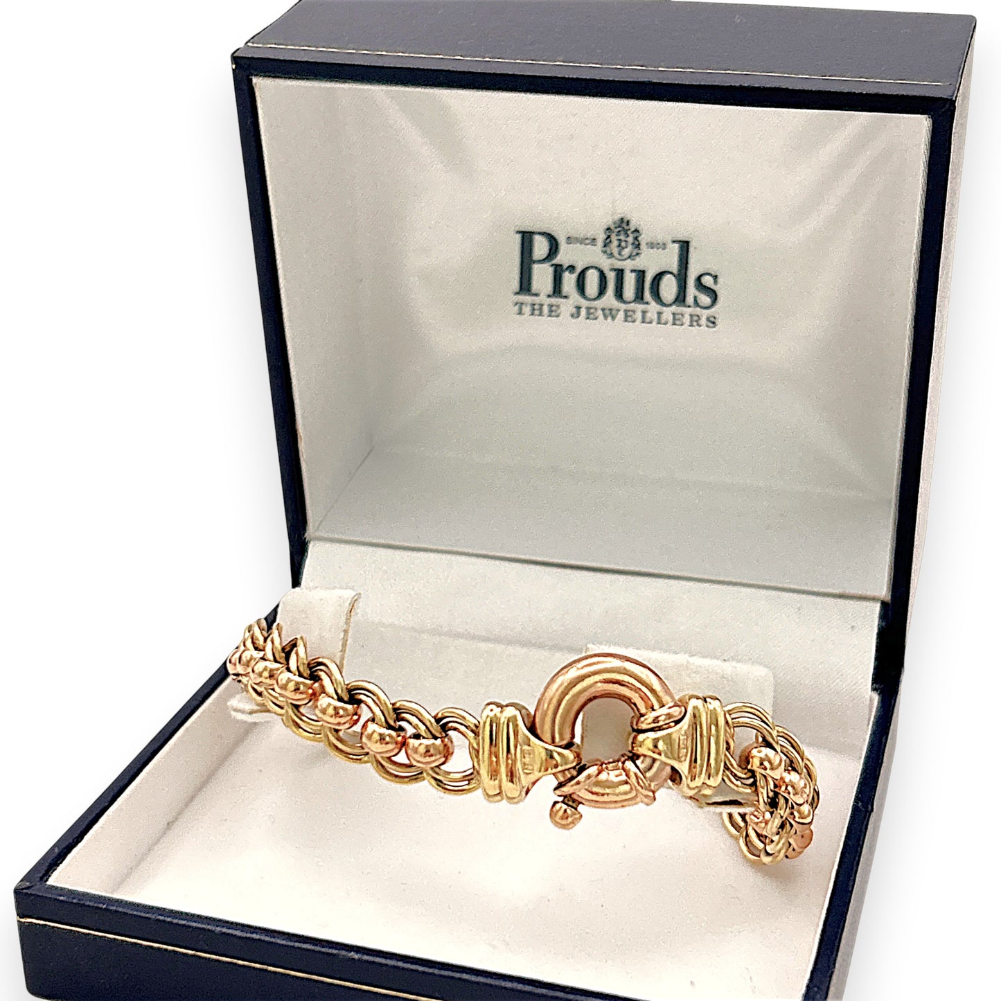 NZGD | 9ct Y/R Gold PROUDS Bracelet -Roselight Fusion, Valuation $10,400