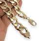 NZGD | 9ct Gold Aureate NZ Power Curb Bracelet 61.18g