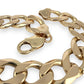 NZGD | 9ct Gold Aureate NZ Power Curb Bracelet 61.18g