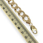 NZGD | 9ct Gold Aureate NZ Power Curb Bracelet 61.18g