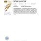 NZGD | 9ct Gold Curbline Titan Bracelet Valuation $14,350