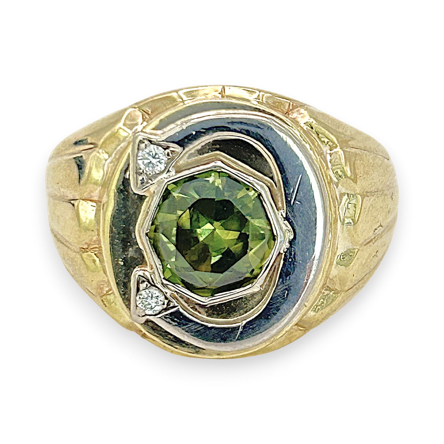 NZGD | 9ct Gold Verdant Eclipse Ring Valuation $3,500