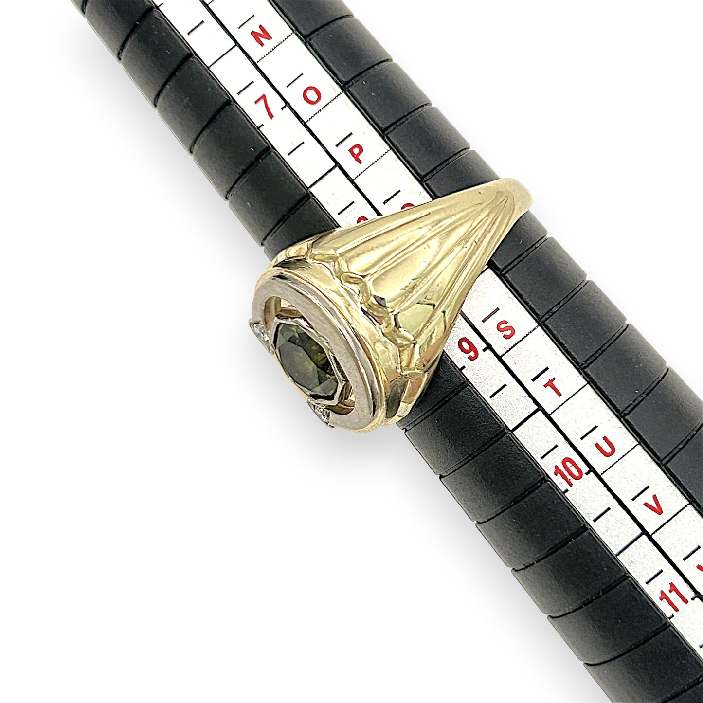 NZGD | 9ct Gold Verdant Eclipse Ring Valuation $3,500