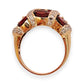 NZGD | 9ct Gold Ring - Scarlet Majesty Valuation $4,850