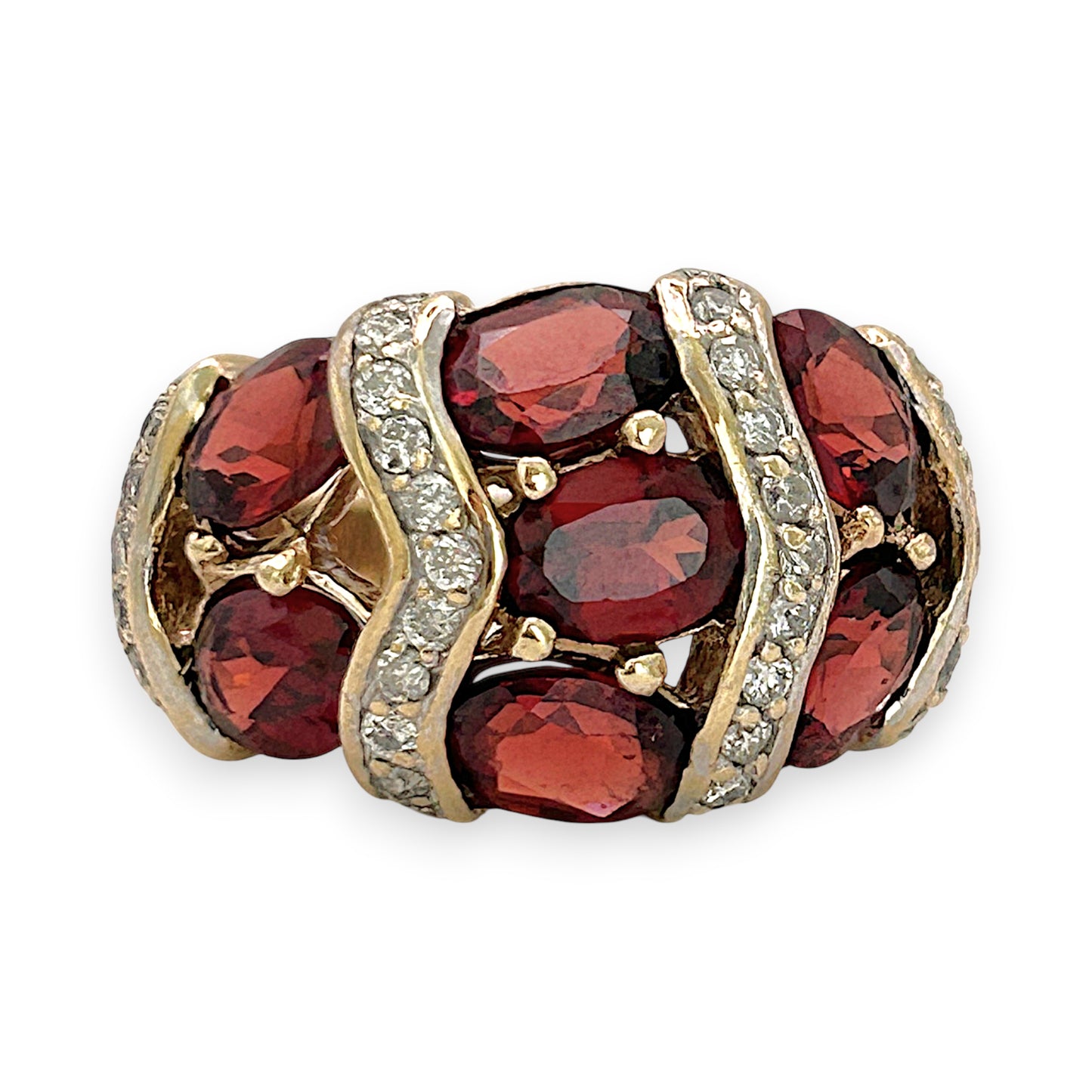 NZGD | 9ct Gold Ring - Scarlet Majesty Valuation $4,850