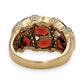 NZGD | 9ct Gold Ring - Scarlet Majesty Valuation $4,850