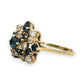 NZGD | 9ct Gold Midnight Starburst Sapphire Ring Valuation $2,800