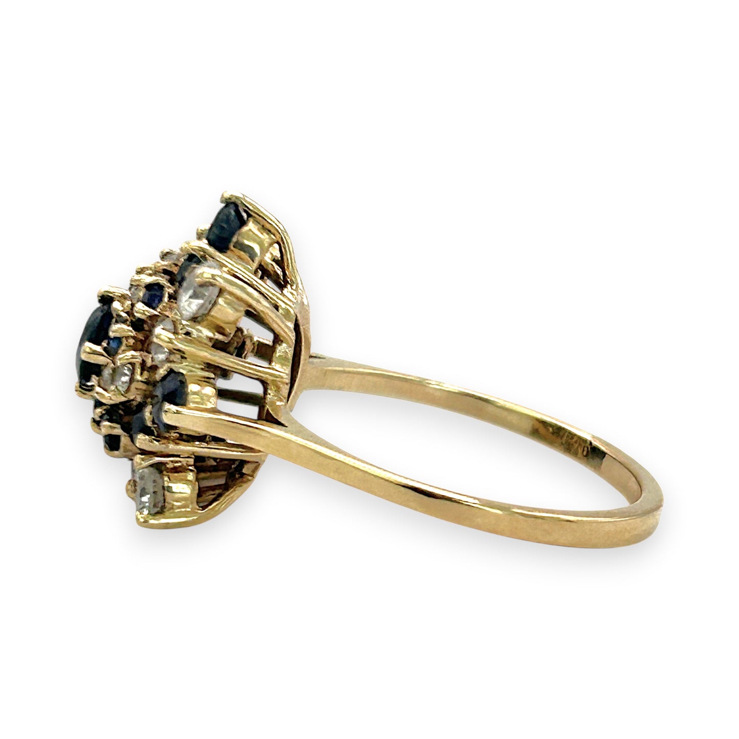 NZGD | 9ct Gold Midnight Starburst Sapphire Ring Valuation $2,800