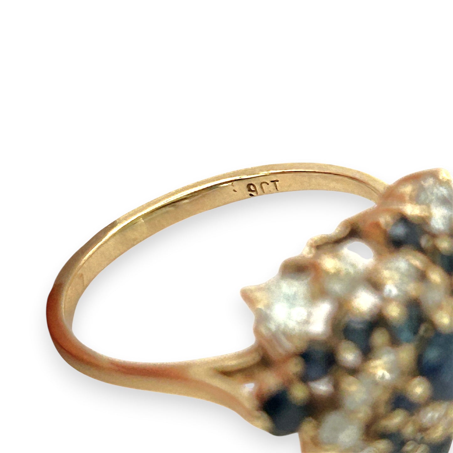 NZGD | 9ct Gold Midnight Starburst Sapphire Ring Valuation $2,800