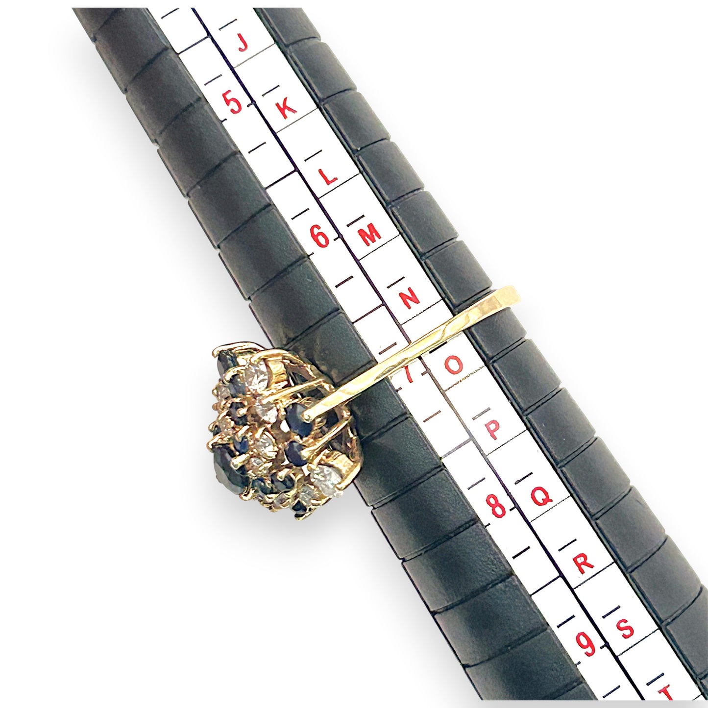 NZGD | 9ct Gold Midnight Starburst Sapphire Ring Valuation $2,800