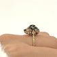 NZGD | 9ct Gold Midnight Starburst Sapphire Ring Valuation $2,800
