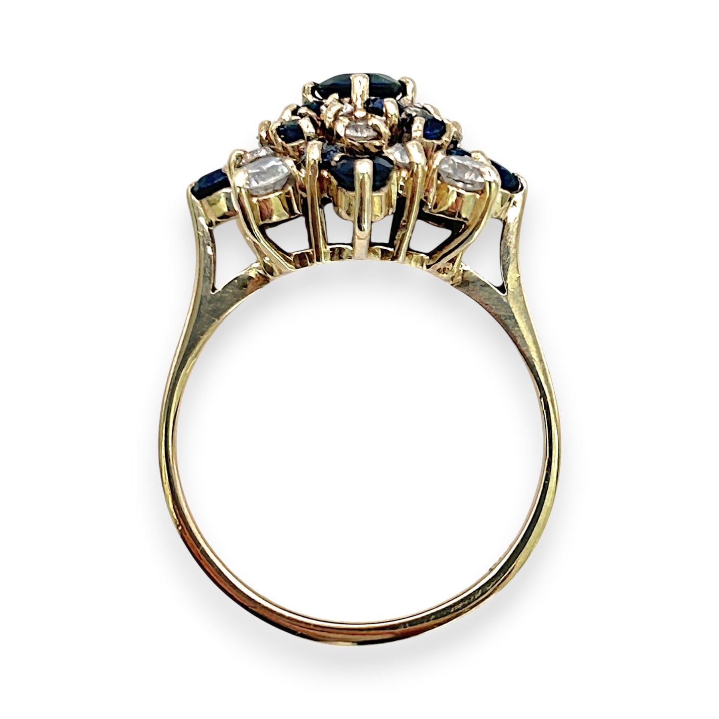 NZGD | 9ct Gold Midnight Starburst Sapphire Ring Valuation $2,800