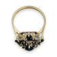 NZGD | 9ct Gold Midnight Starburst Sapphire Ring Valuation $2,800