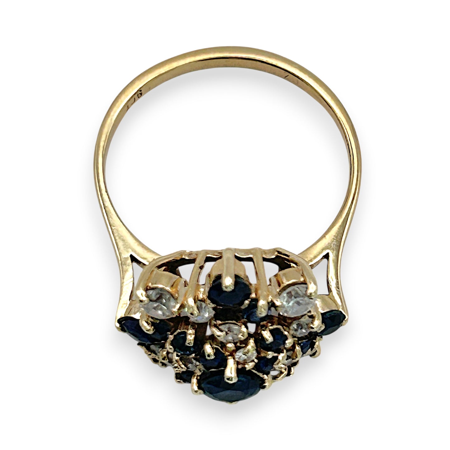 NZGD | 9ct Gold Midnight Starburst Sapphire Ring Valuation $2,800
