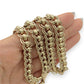 NZGD| 9ct Gold Legacy Rollo Link Chain & Bracelet Set Valuation $30,900