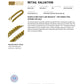 NZGD| 9ct Gold Legacy Rollo Link Chain & Bracelet Set Valuation $30,900