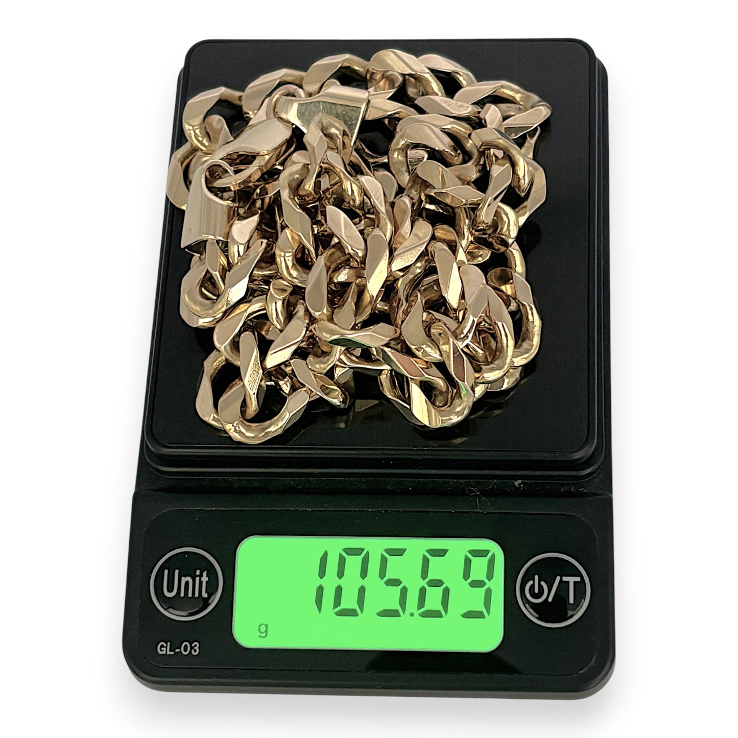 NZGD | 9ct Gold Titan Colossal 105.69g Chain 56cm