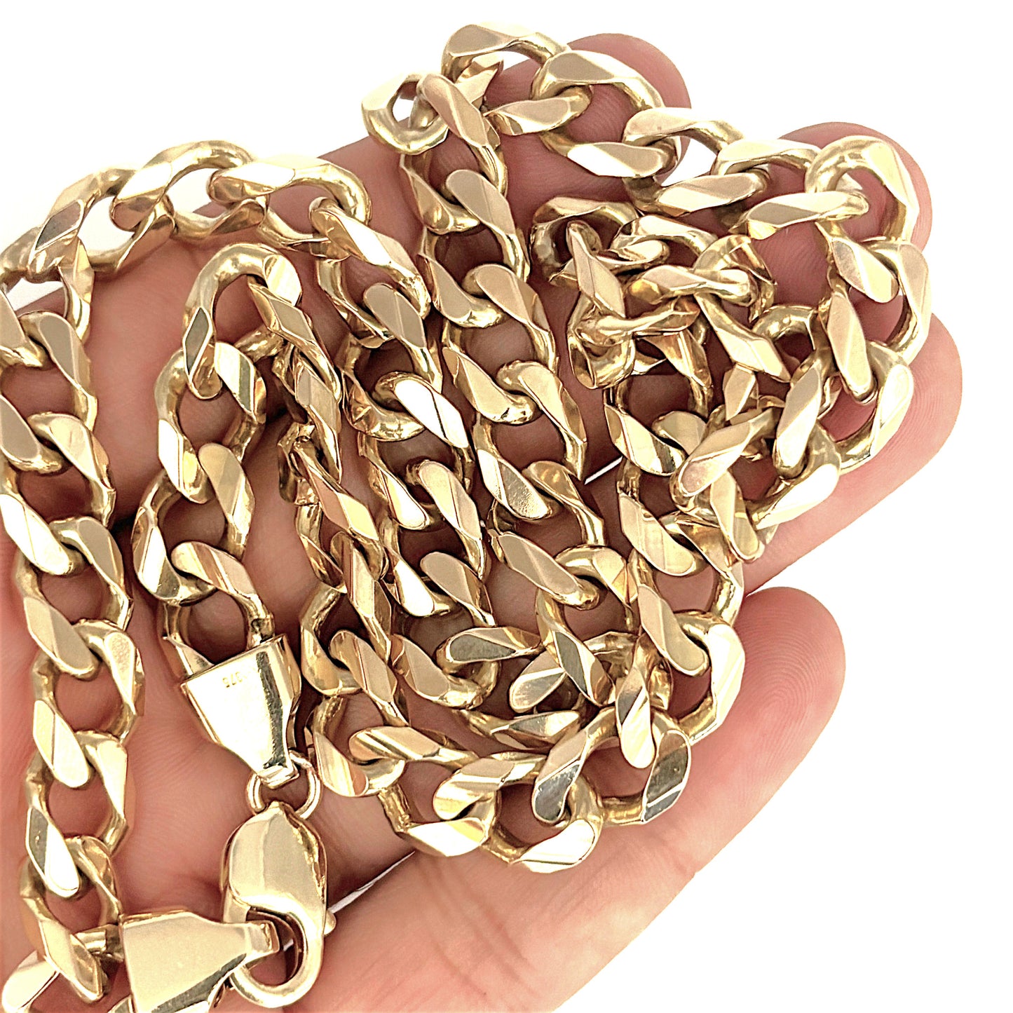 NZGD | 9ct Gold Titan Colossal 105.69g Chain 56cm