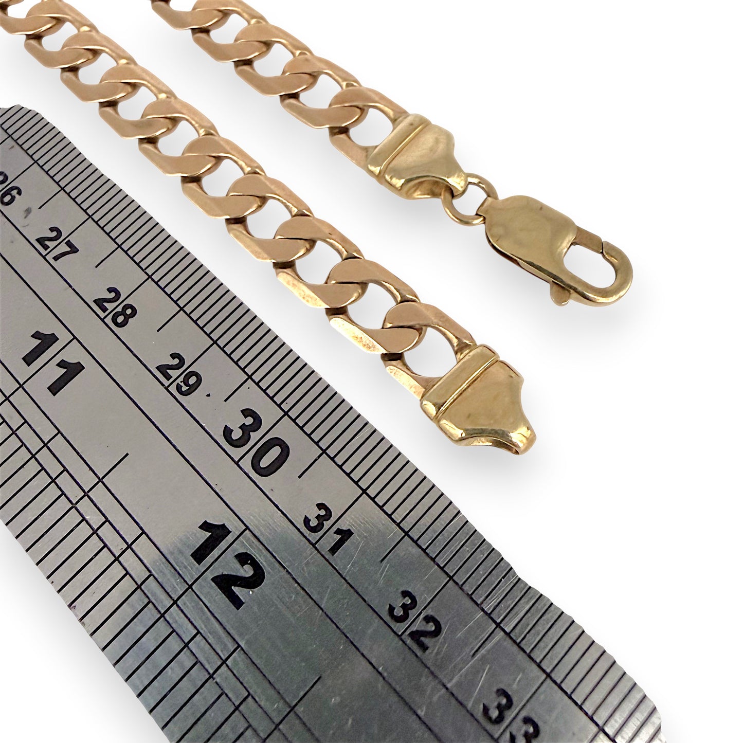 NZGD | 9ct Gold Imperial Curb Chain 62cm