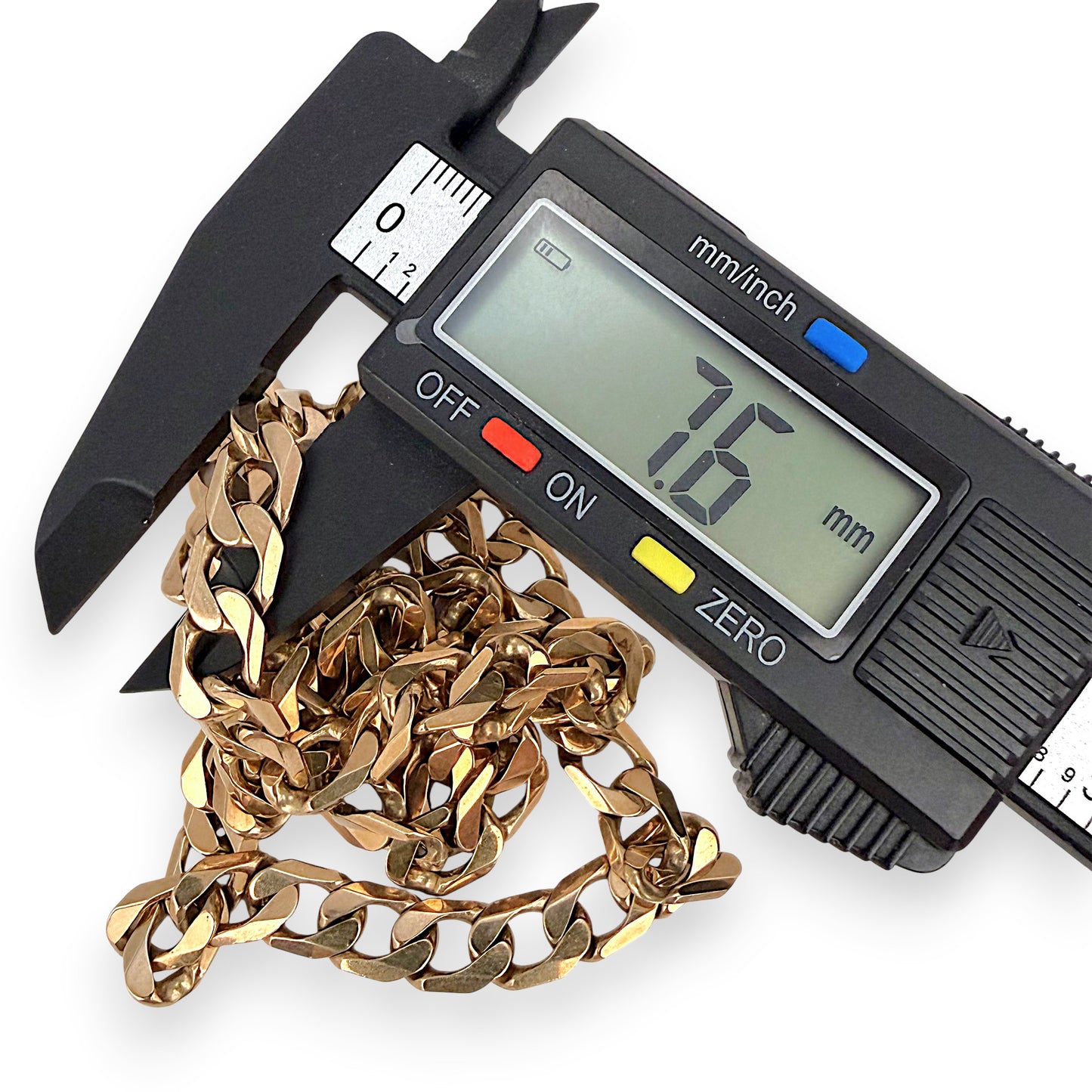 NZGD | 9ct Gold Imperial Curb Chain 62cm