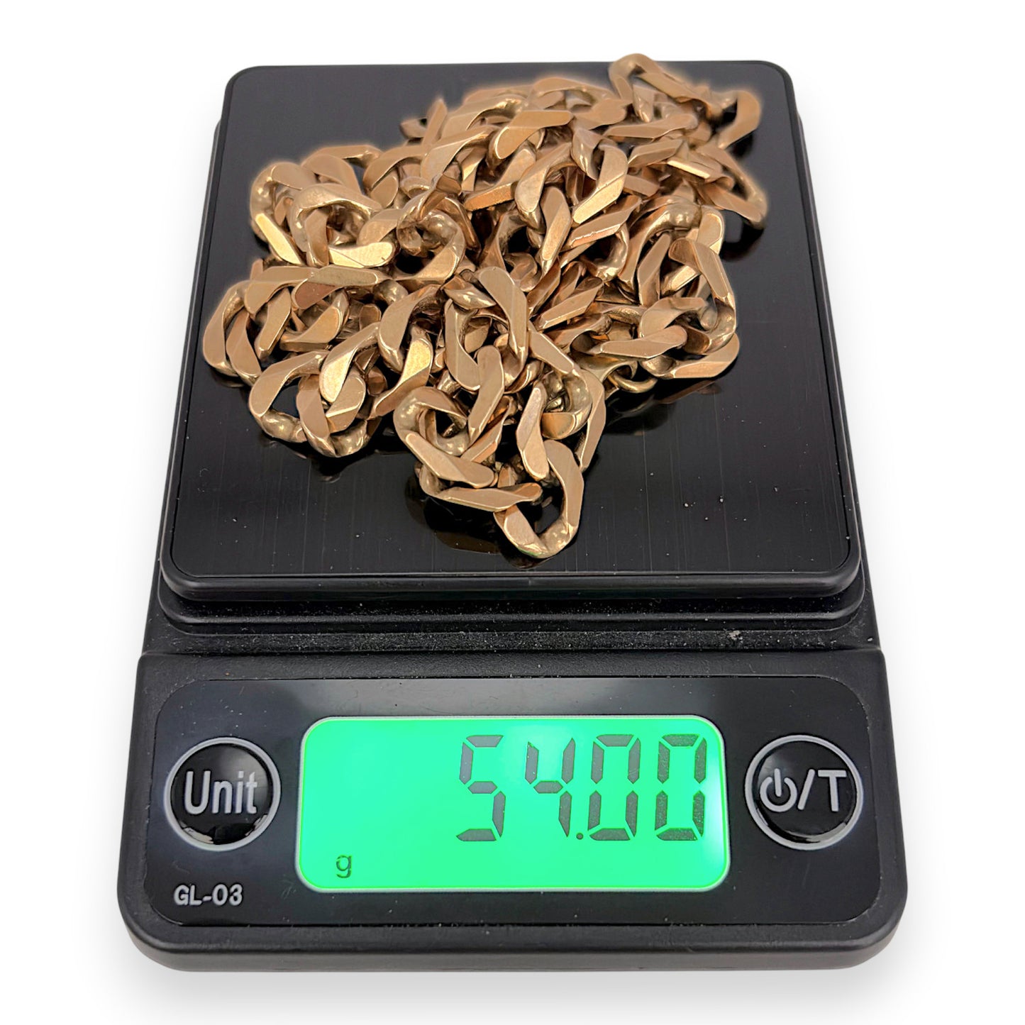 NZGD | 9ct Gold Imperial Curb Chain 62cm