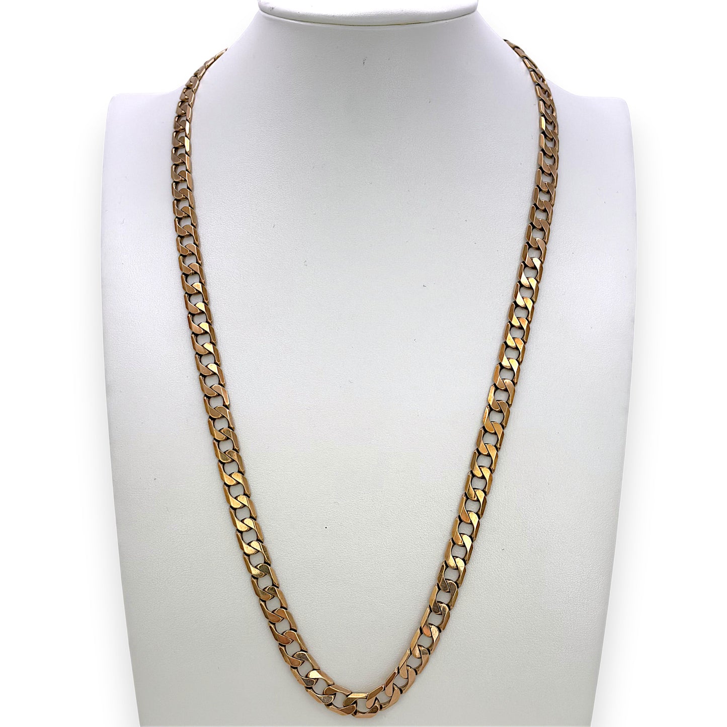 NZGD | 9ct Gold Imperial Curb Chain 62cm