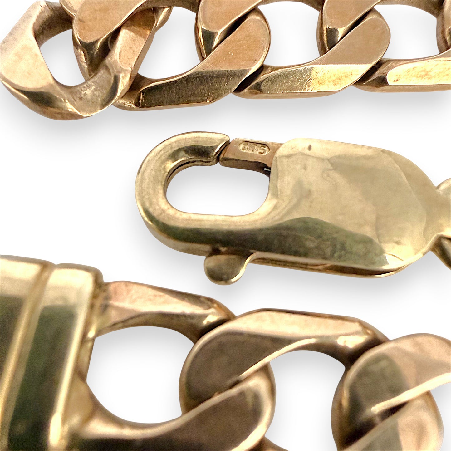 NZGD | 9ct Gold Imperial Curb Chain 62cm